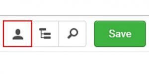 Screen capture of editing locks icon