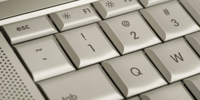 Image of computer keyboard